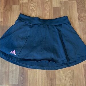 Adidas grey Athletic Skirt with Pleated Design